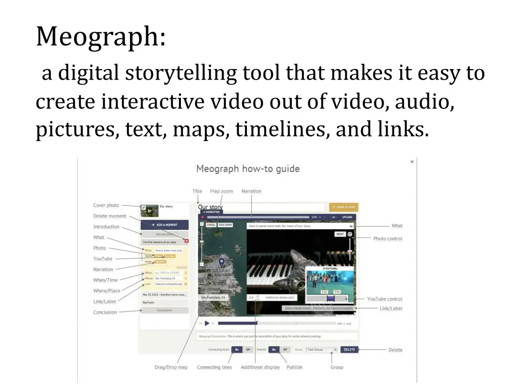 meograph a digital storytelling tool that makes