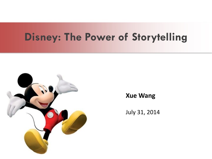 disney the power of storytelling