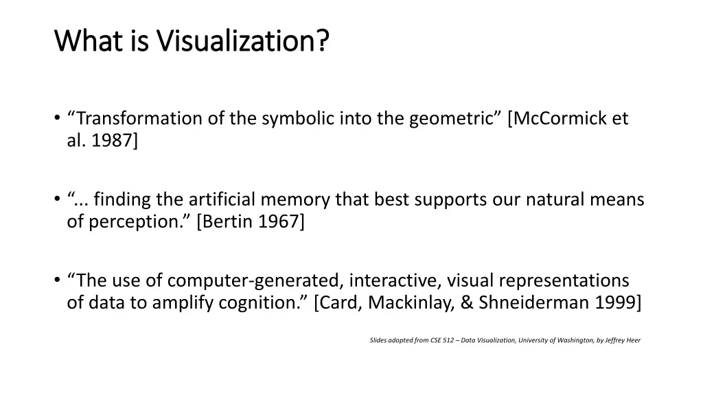 what is visualization what is visualization