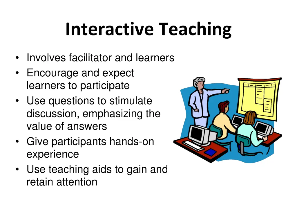 interactive teaching