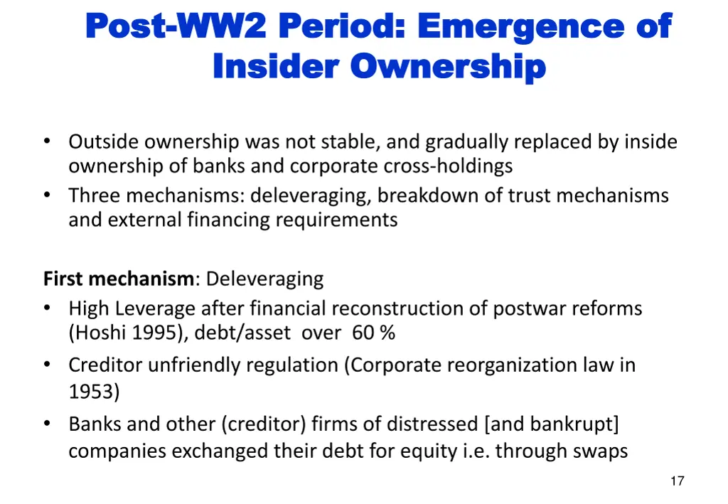 post post ww2 period emergence of ww2 period