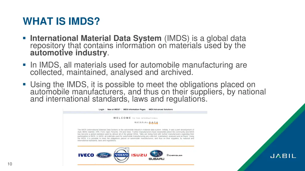 what is imds