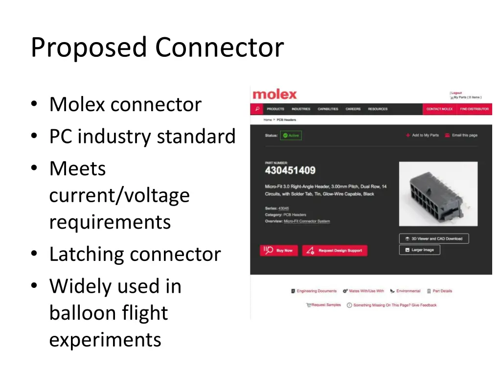 proposed connector