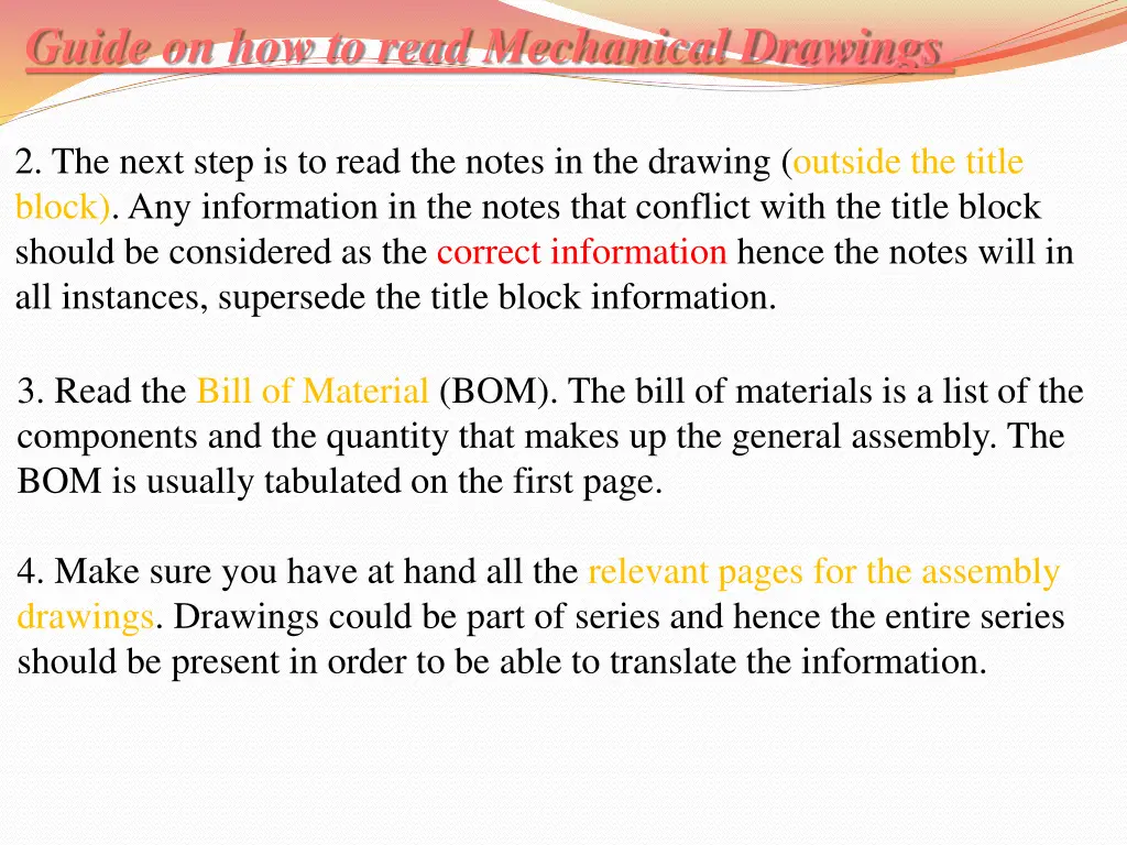 guide on how to read mechanical drawings 1