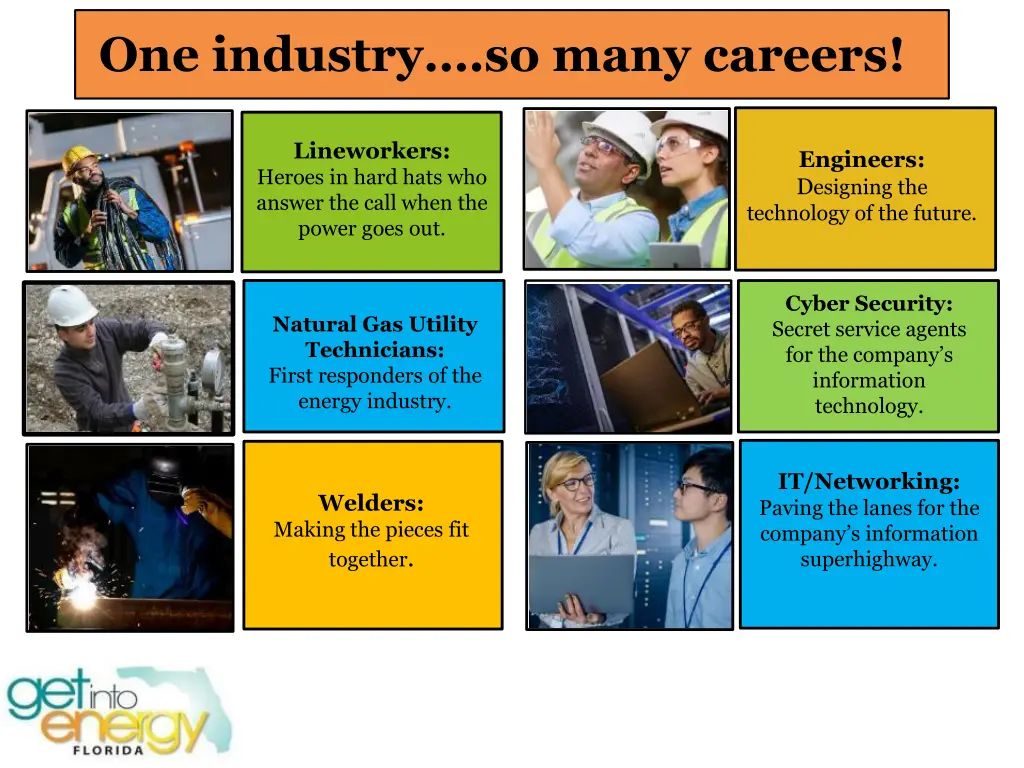 one industry so many careers