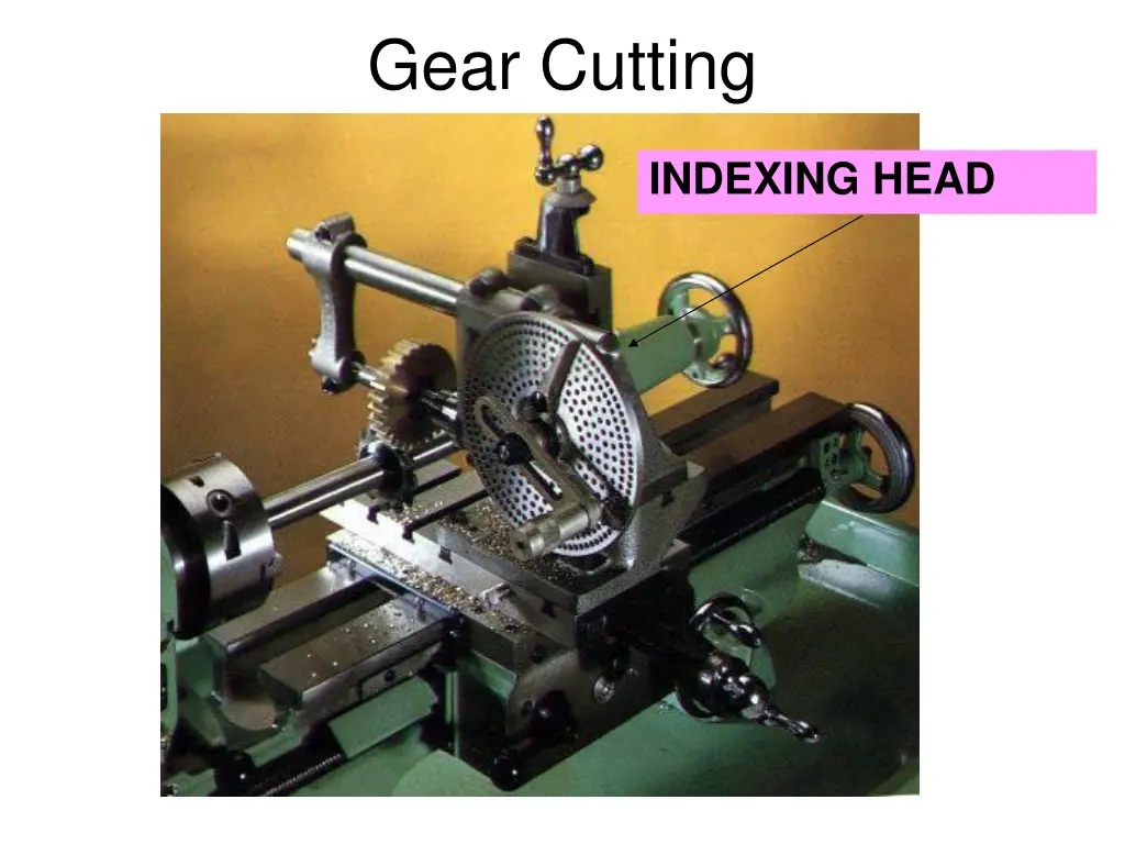 gear cutting