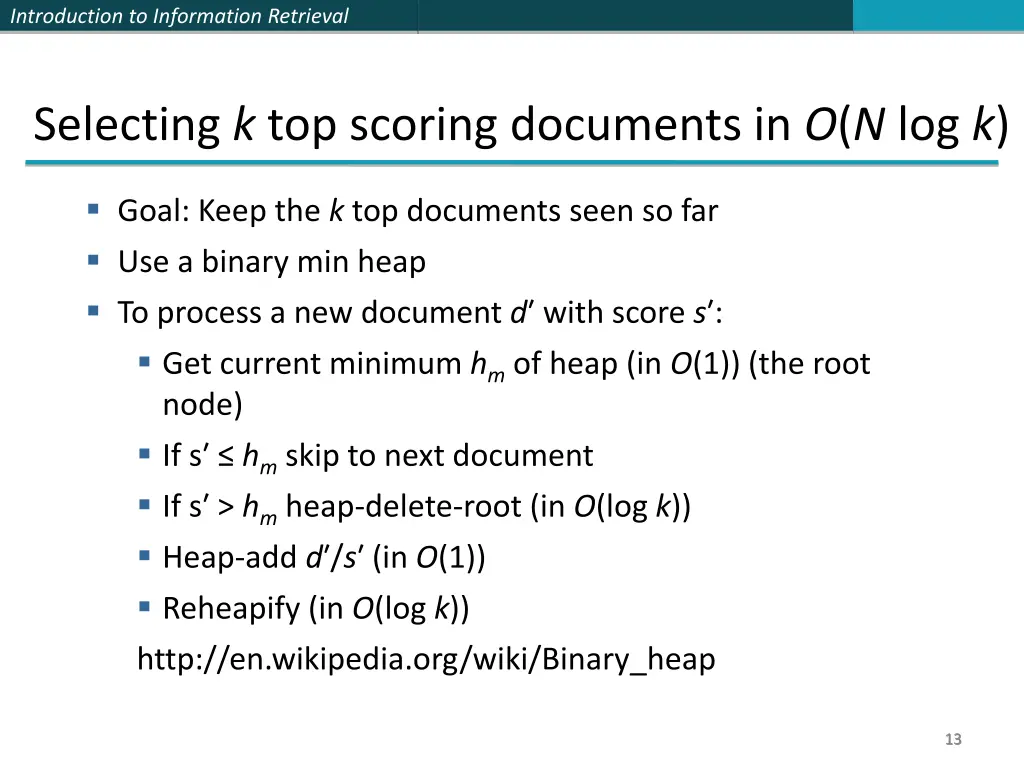 introduction to information retrieval 11