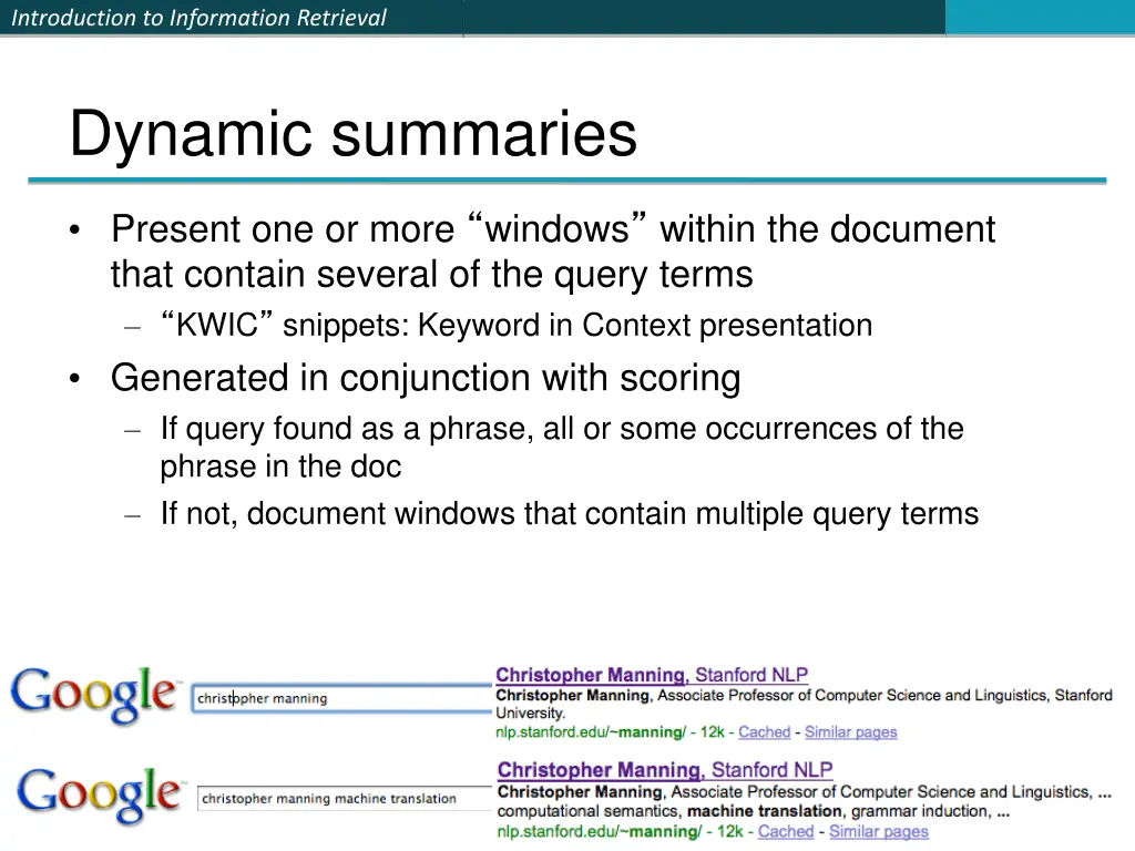 introduction to information retrieval 6