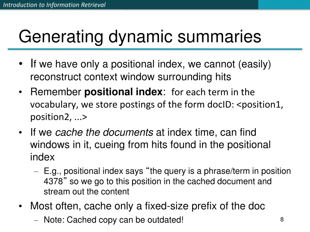 introduction to information retrieval 7