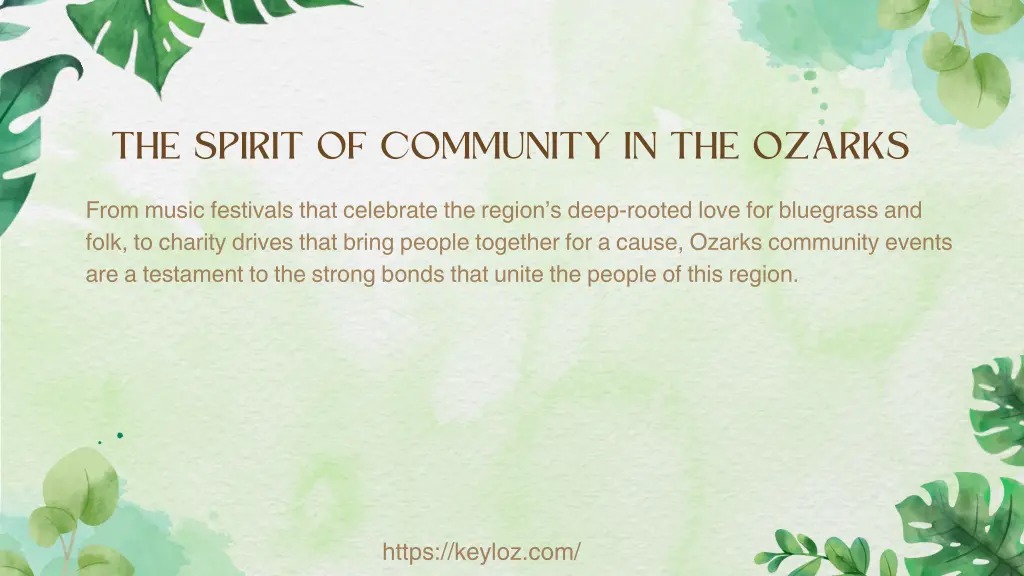 the spirit of community in the ozarks 1