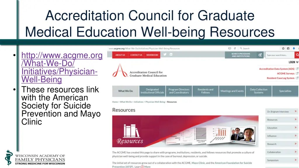 accreditation council for graduate medical