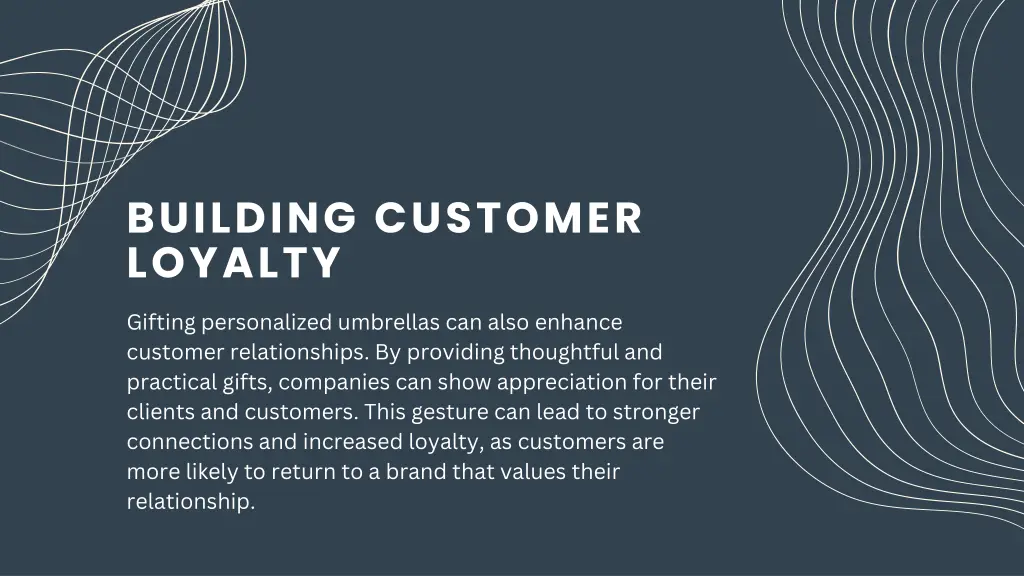 building customer loyalty