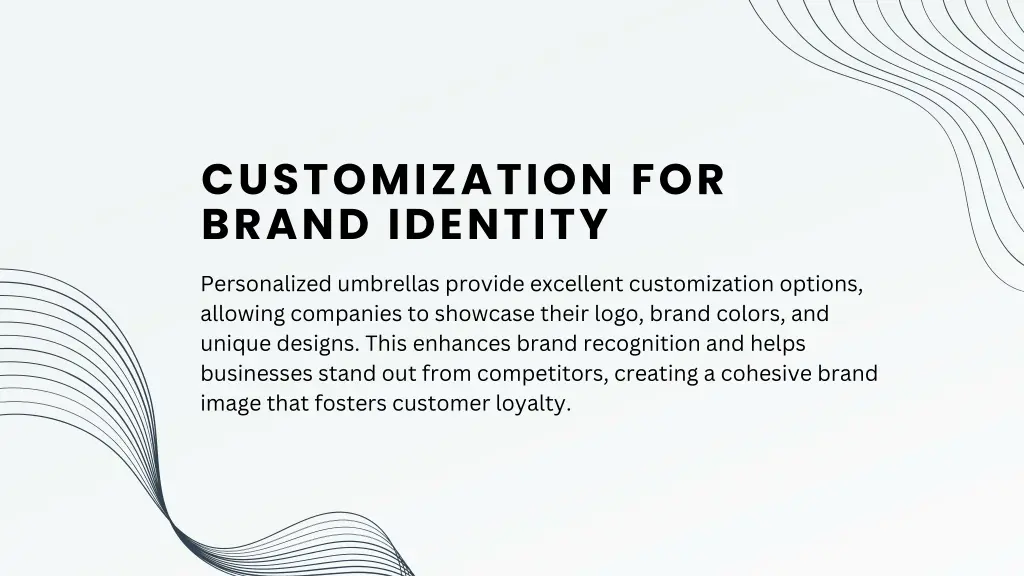 customization for brand identity