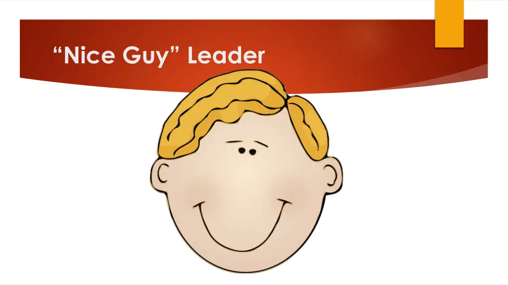 nice guy leader