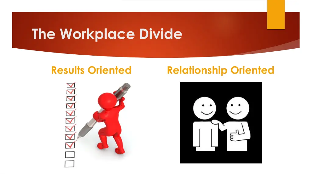 the workplace divide