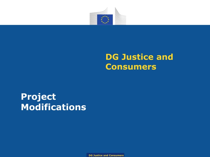 dg justice and consumers