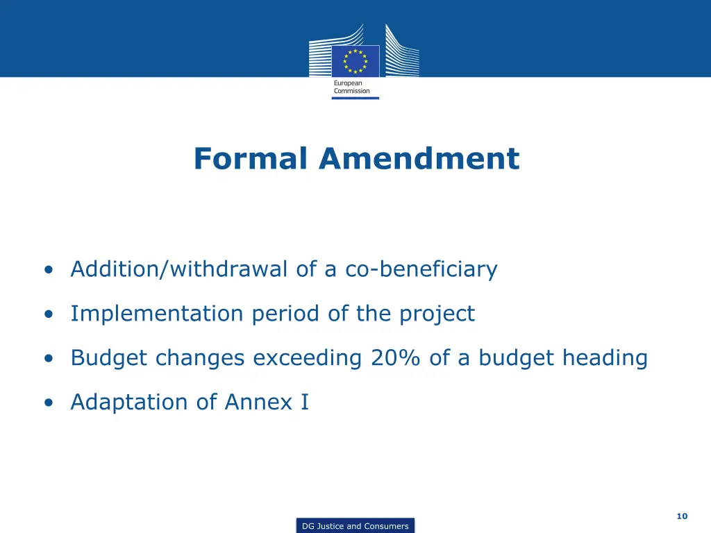 formal amendment