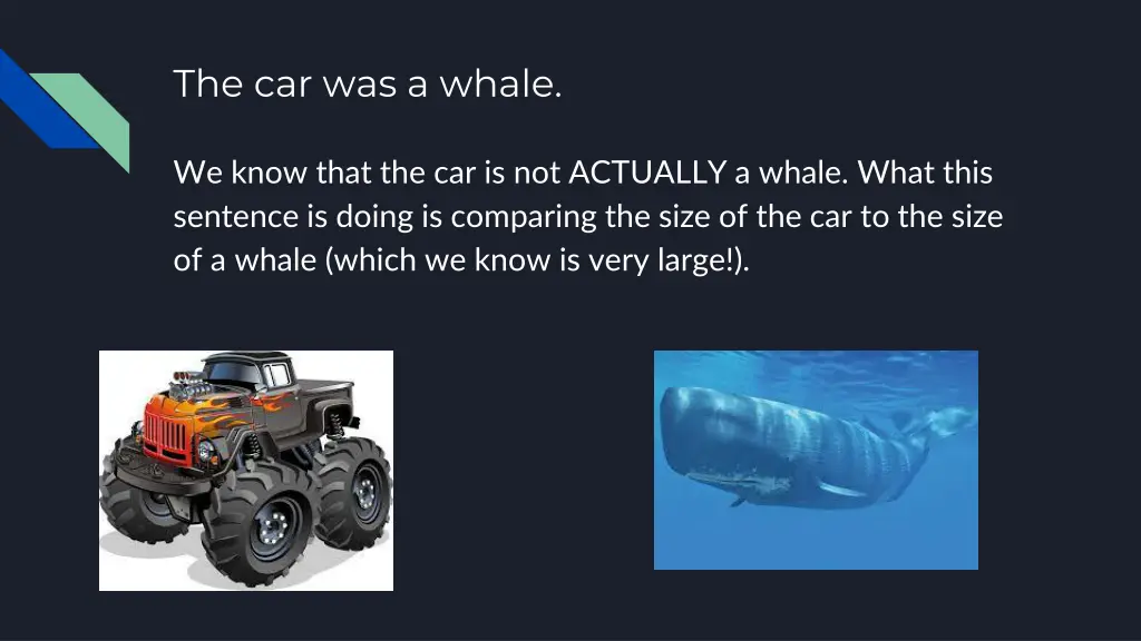 the car was a whale