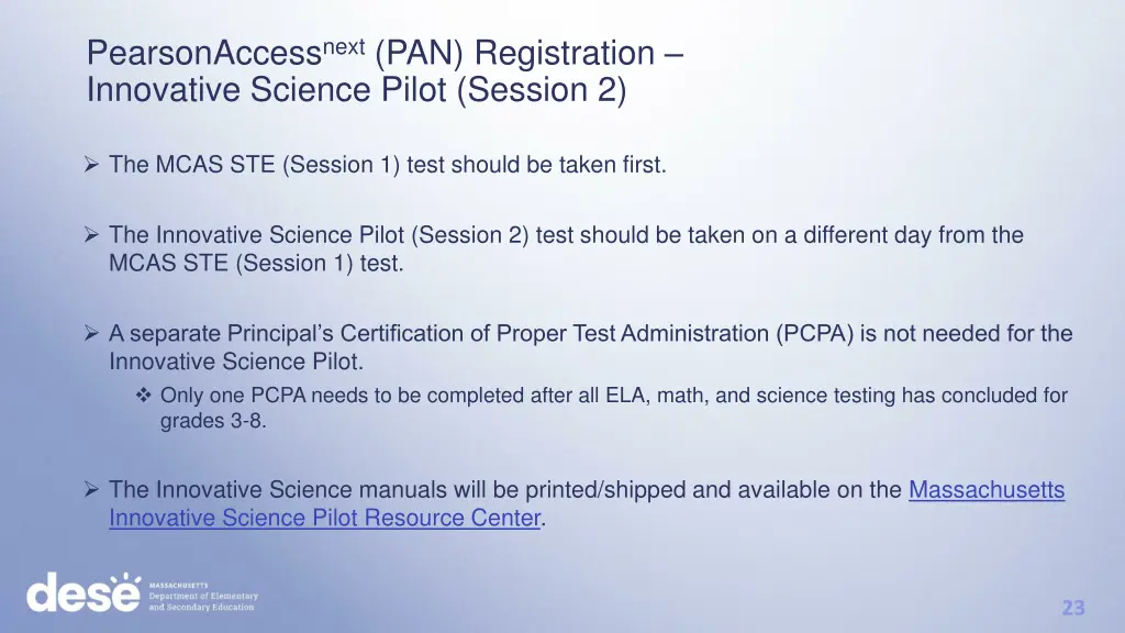 pearsonaccess next pan registration innovative 1