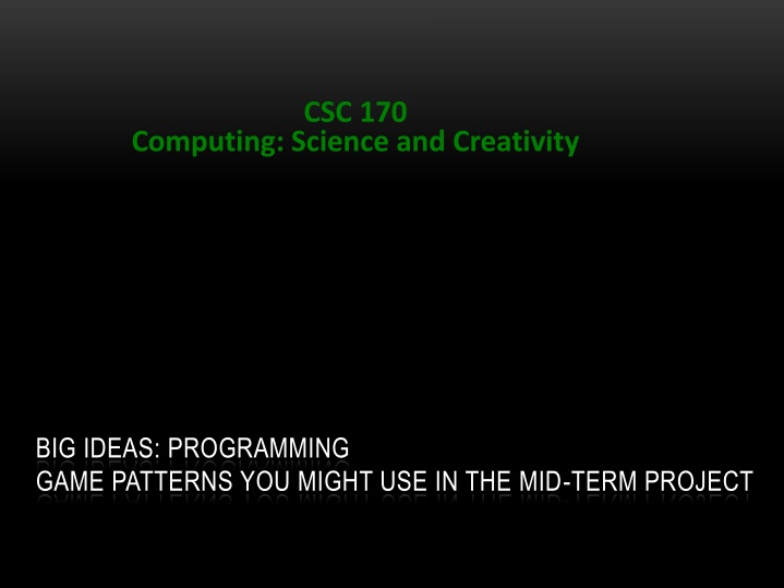 csc 170