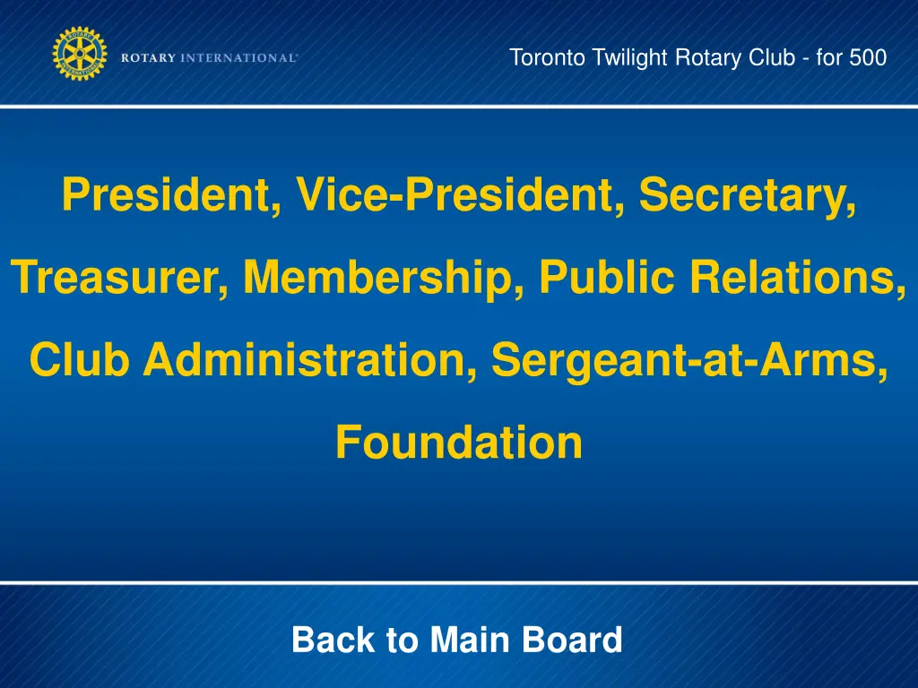 toronto twilight rotary club for 500 1