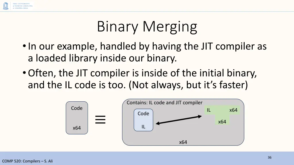 binary merging