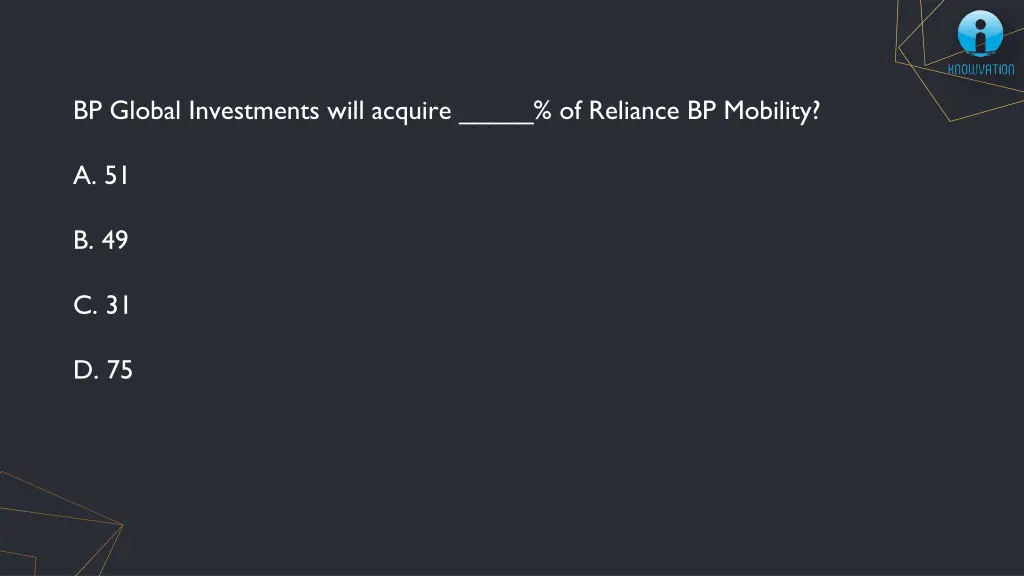 bp global investments will acquire of reliance