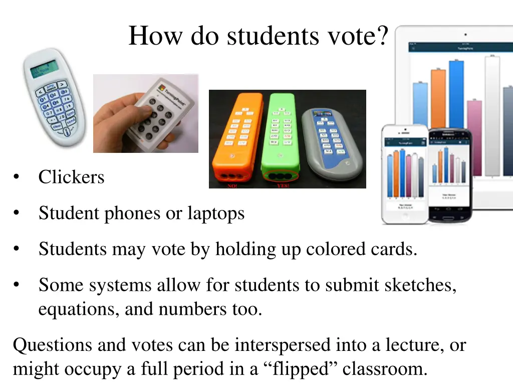 how do students vote