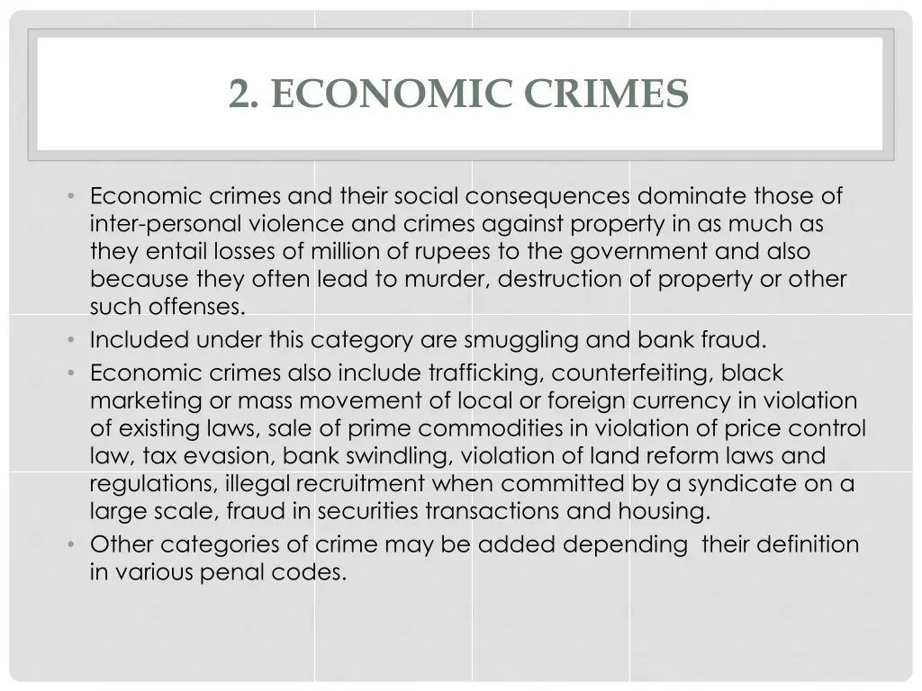 2 economic crimes