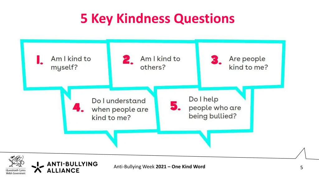 5 key kindness questions