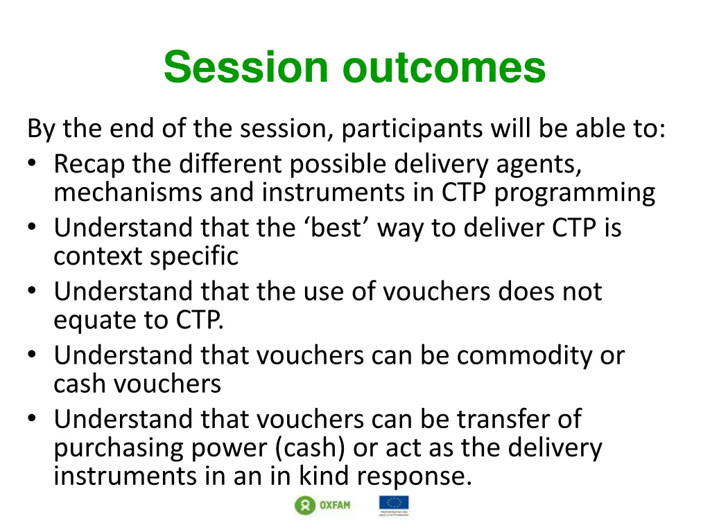 session outcomes 2