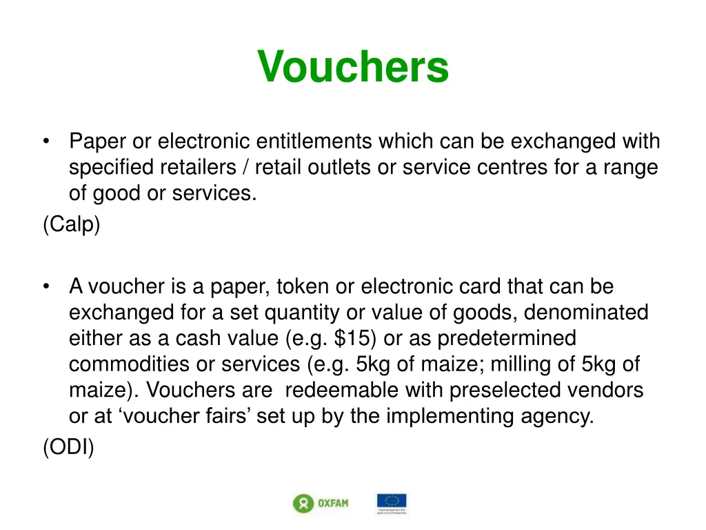 vouchers