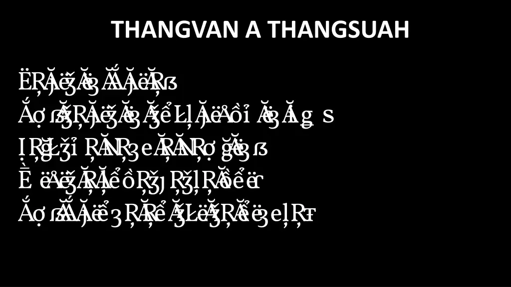 thangvan a thangsuah 1