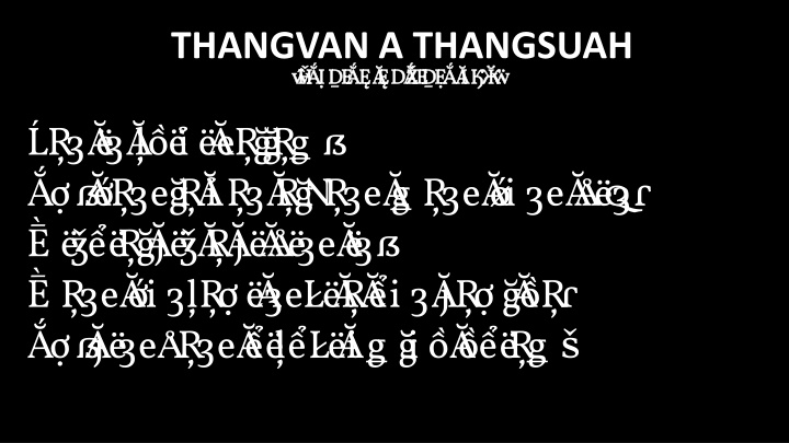 thangvan a thangsuah p athi