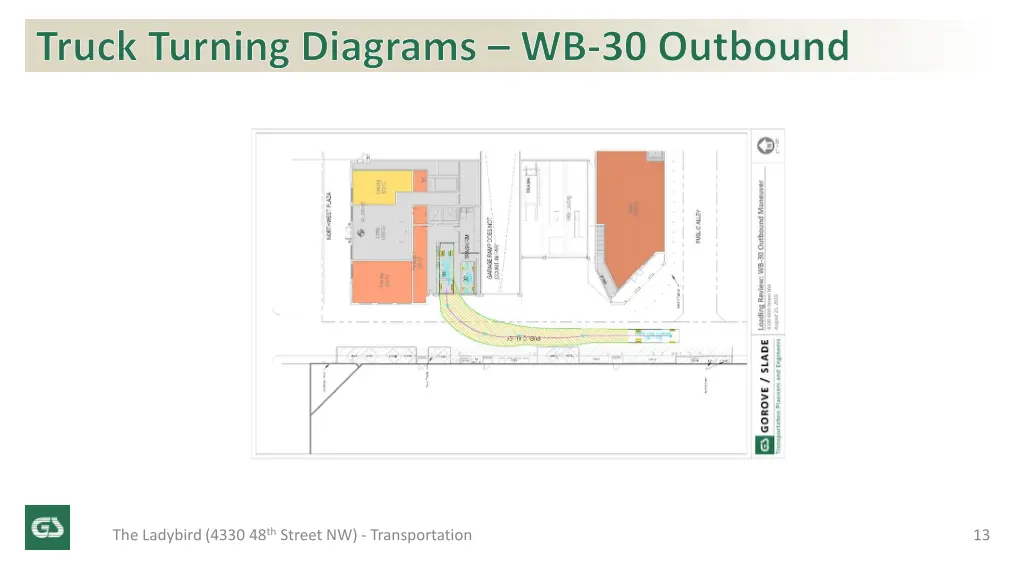 truck turning diagrams wb 30 outbound