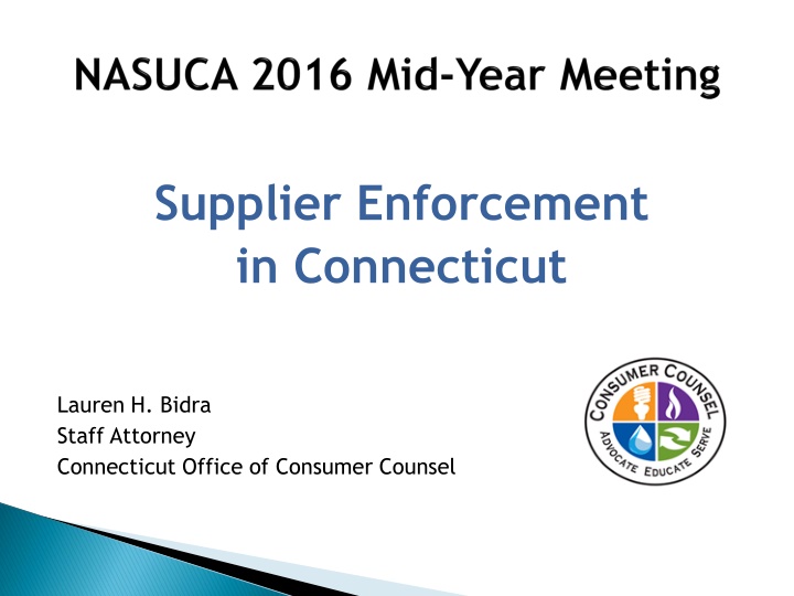 supplier enforcement in connecticut