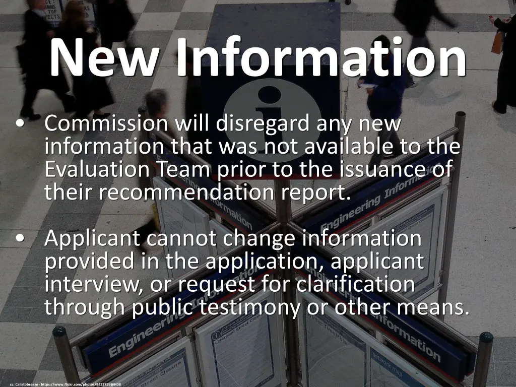 new information