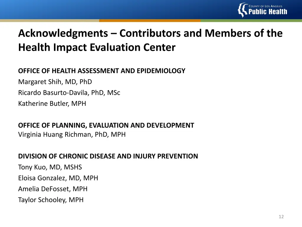 acknowledgments contributors and members