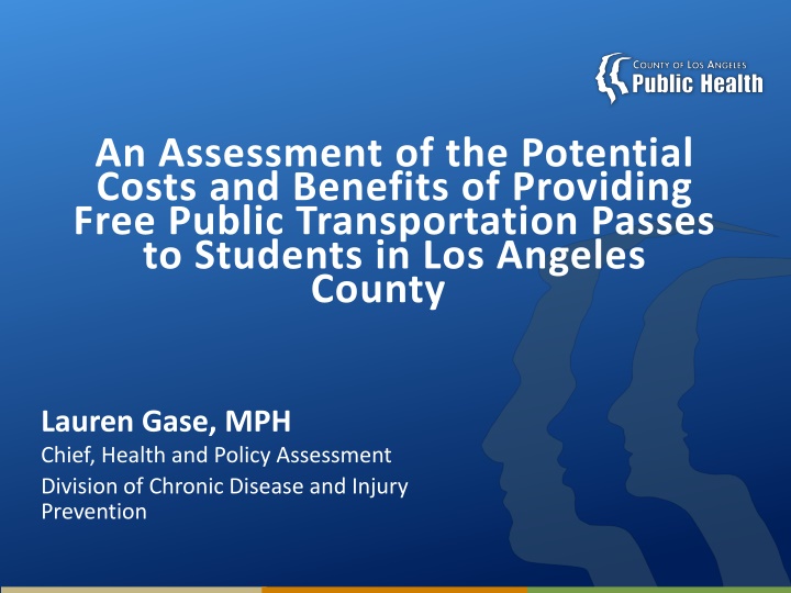 an assessment of the potential costs and benefits