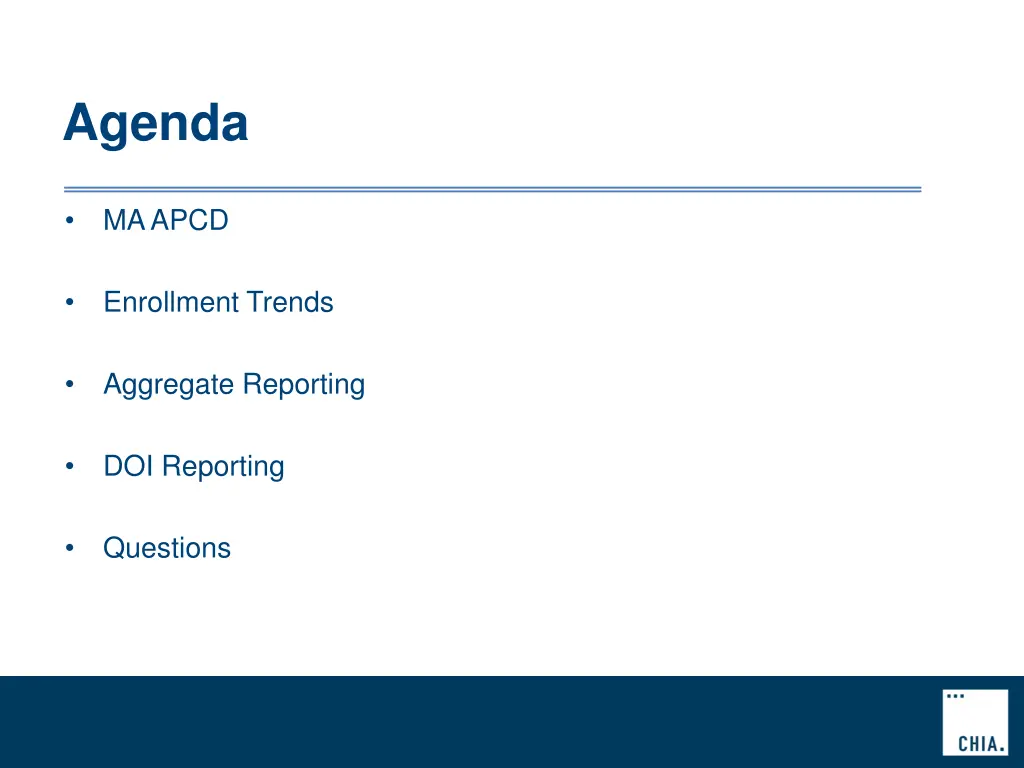 agenda