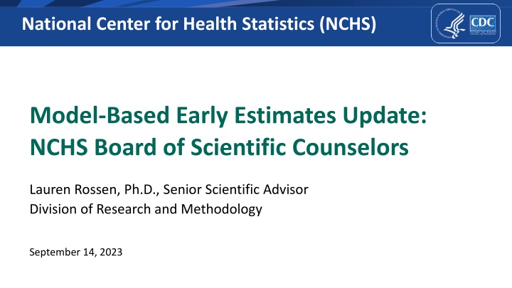 national center for health statistics nchs