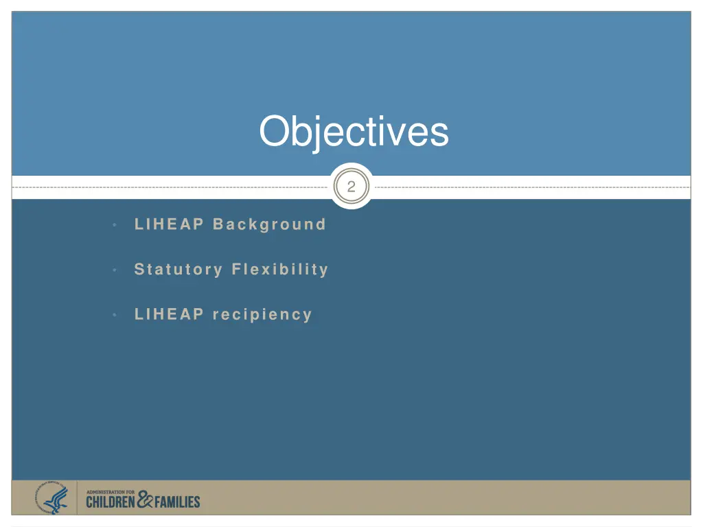 objectives