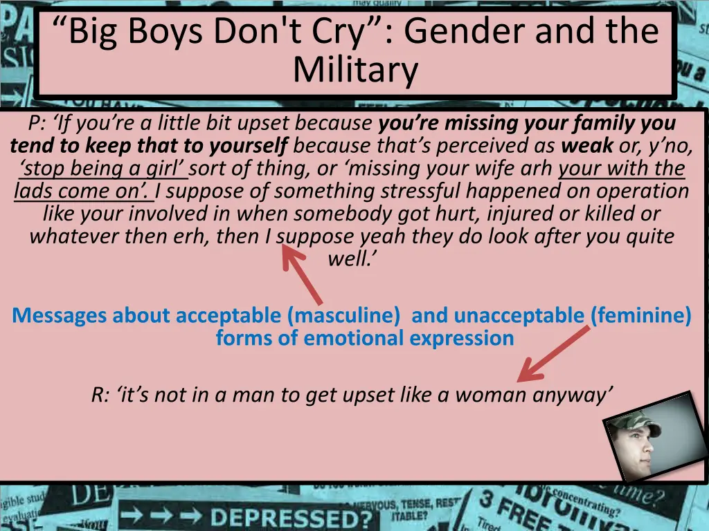 big boys don t cry gender and the military 1