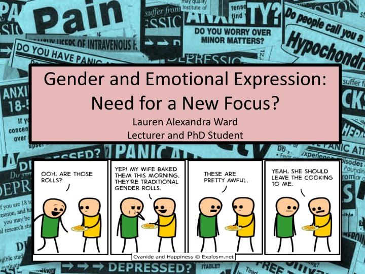 gender and emotional expression need