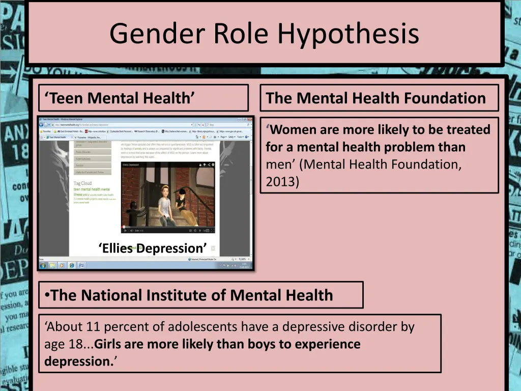 gender role hypothesis 1