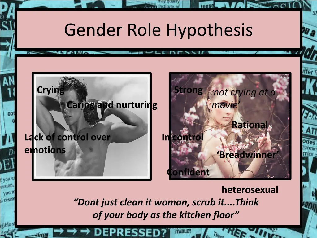 gender role hypothesis