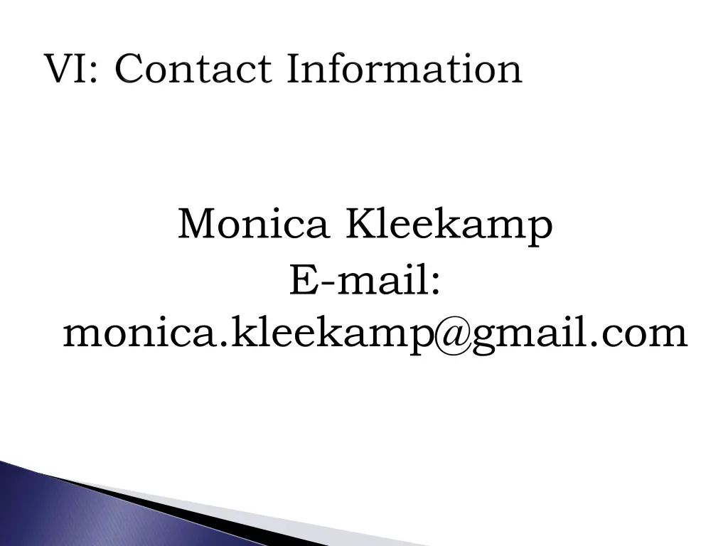 monica kleekamp e mail monica kleekamp@gmail com