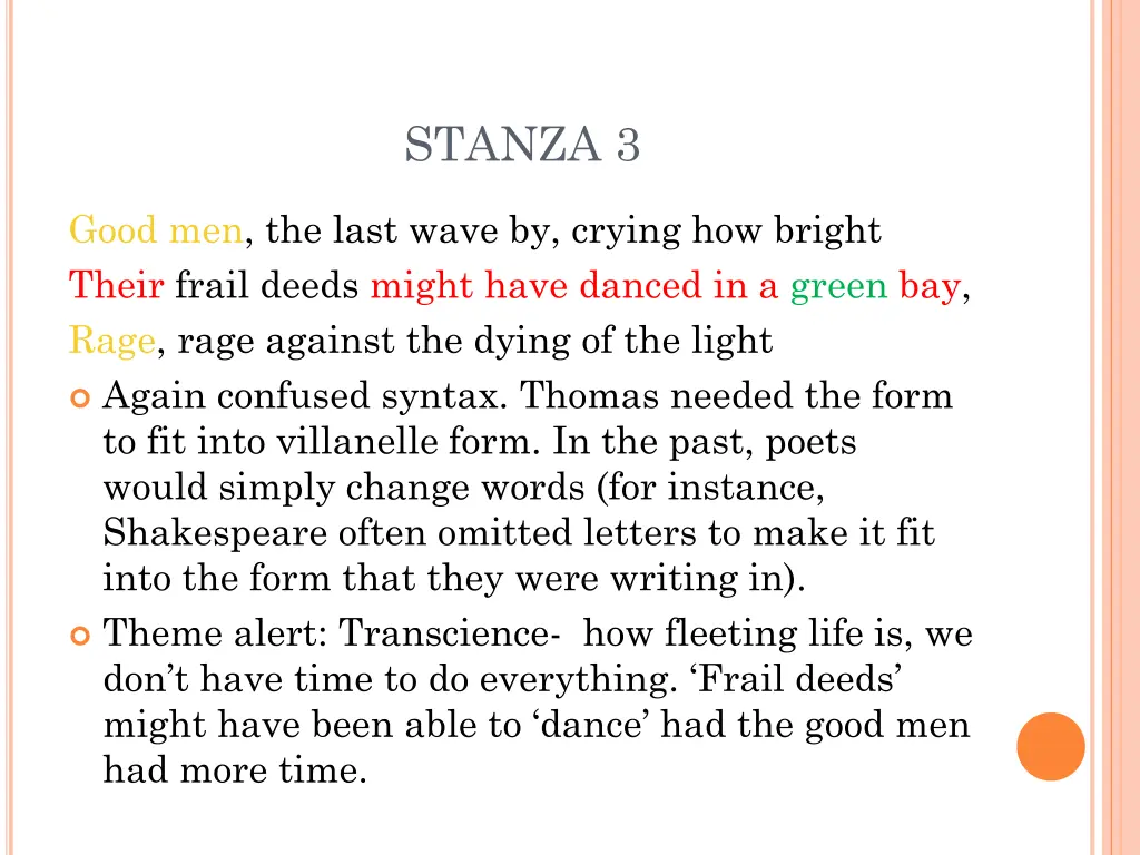 stanza 3