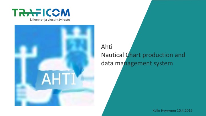 ahti nautical chart production and data