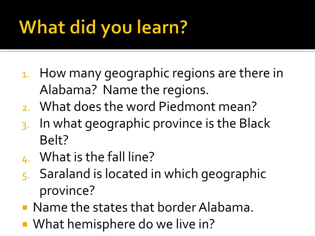 1 how many geographic regions are there